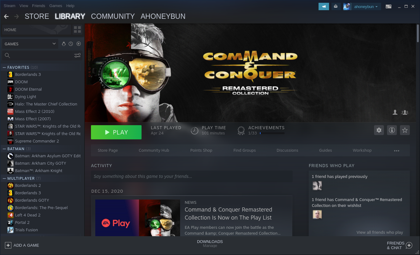 Steam update adds ability to install multiple games at once