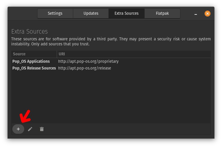 Add button in Repoman (22.04)