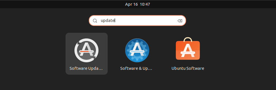 Updater in Overview