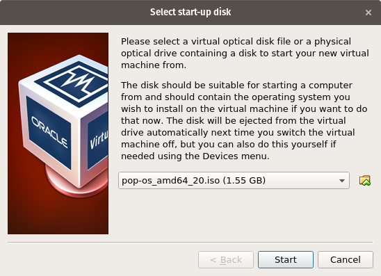 Download virtual optical disk file