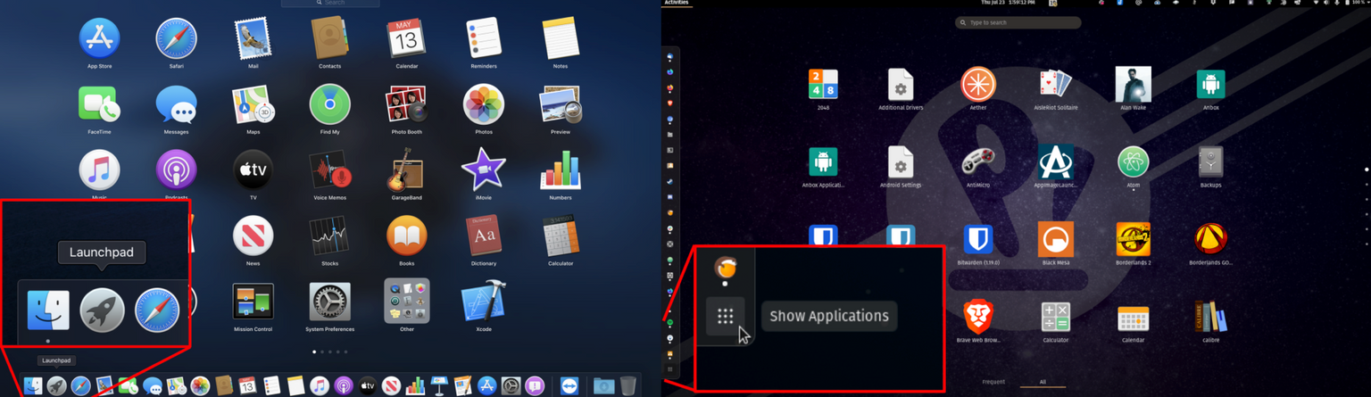launchpad-show-applications