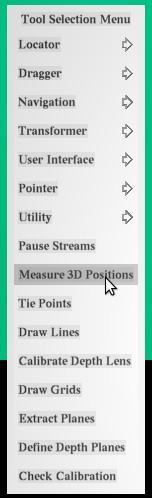 Measure 3D Positions