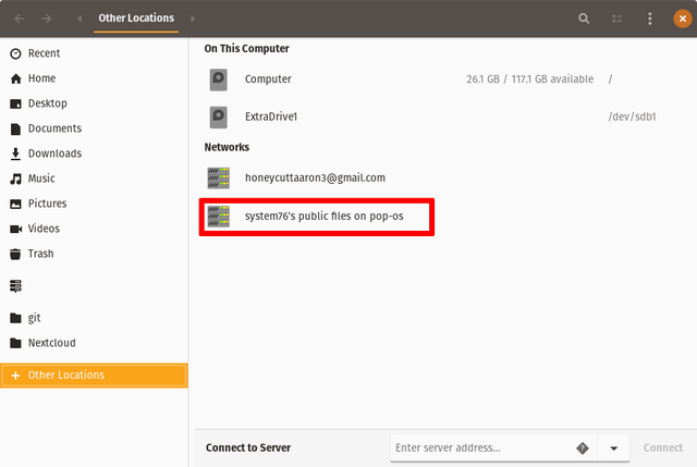 File Sharing Between Pop!_OS Computers - System76 Support
